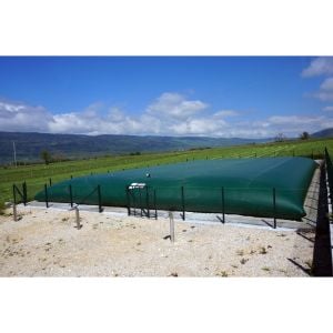 Réserve Citerne souple incendie 250m3 - 2 cols de cygne inox hors gel, options au choix