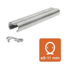 Agrafes grillage galva Rapid VR22 (x1100) pour pince Rapid FP20 ou FP222
