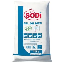 Sel agricole mer gros essoré 25 kg - A l'unité ou en palette