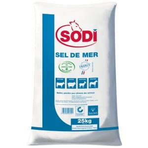 Sel agricole mer gros essoré 25 kg - A l'unité ou en palette