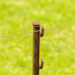 Fil synthétique Vidoflex 9 TurboLine Plus Terra, paquet DUO 2 x 400 m Gallagher