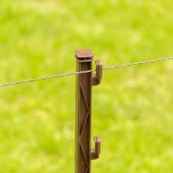 Fil synthétique Vidoflex 9 TurboLine Plus Terra, paquet DUO 2 x 1000 m Gallagher