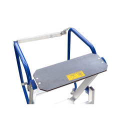 Plate-forme individuelle EMR 2 marches, hauteur travail max. 2,50 m