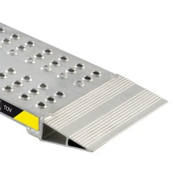 Rampe de chargement fixe aluminium 2 m, capacité chargement max. par paire 1250 kg