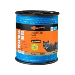 Ruban TurboLine 12,5 mm bleu long. 200 m Gallagher