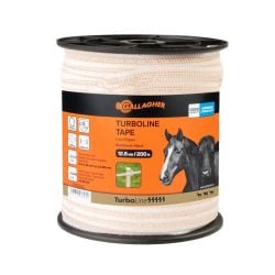 Ruban conducteur blanc TurboLine diam. 12,5 mm Gallagher