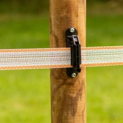 Ruban conducteur blanc Turboline diam. 40 mm, long. 200 m Gallagher