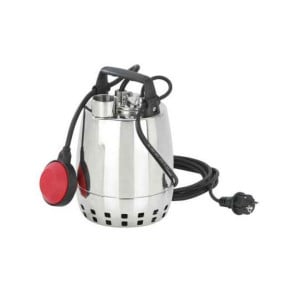 Pompe de relevage de drainage GXRM 9Calpeda, monophasée 230V, eau claire, eau peu chargée, débit max. n170 L/min, 10m de câble.