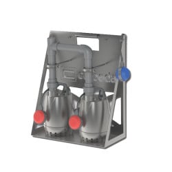 Kit de Relevage pour Eau Pluviale et de Relevage Calpeda EP GXRM 9, Mono 230 V, 0,4 5 kW, 4,5 A
