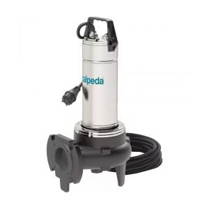 Pompe de relevage vortex monophasée GQVM 50-8 Calpeda, eau chargée inox 0,55 Kw, sortie horizontale