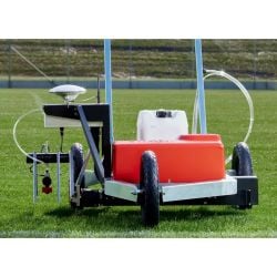 Appareil traçage semi autonome SWOZI Pico, tablette Samsung pro, abonnement annuel 3 sports (foot, rugby, athlétisme), base RTK