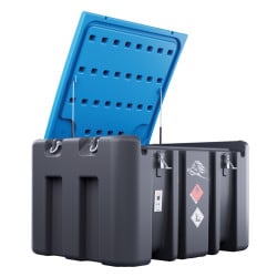Cuve gasoil & AdBlue mobile TruckMaster Combo 970L Kingspan, compteur Piusi K24, 50 L/min 12 V
