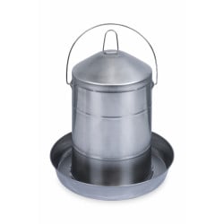 Abreuvoir inox pour poules 12 l