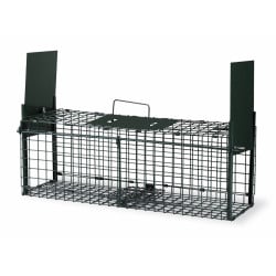 Piège cage pliable peint 2 portes, 190 x 620 x 210 cm