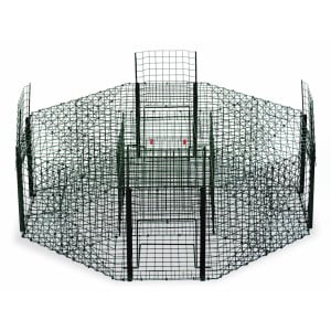 Piège cage octogonale, Ø 100 x 30 cm