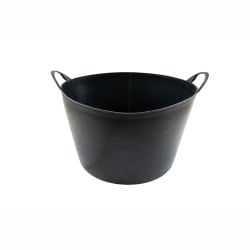 Seau panier flexible 65 L noir recyclé