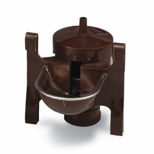 Abreuvoir coupelle inox automatique