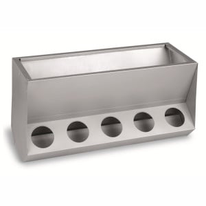 Mangeoire pour lapins 10 trous sans couvercle