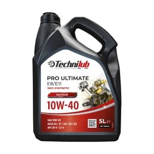 Huile moteur PRO ULTIMATE E8/E11 10W-40 - Bidon 5 L
