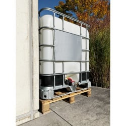 Kit GEKA plus adaptateur IBC, S60x6, a. robinet à bille, raccord GEKA