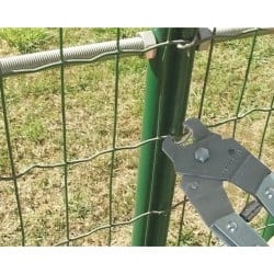 Agrafeuse à grillage pour poteaux ronds EDMA