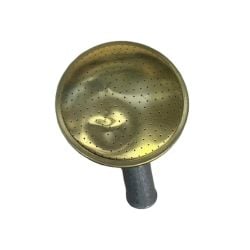 DESTOCKAGE : Pomme d'arrosoir petit débit GEKA métal léger, trous 0,7 mm et platine 80 mm