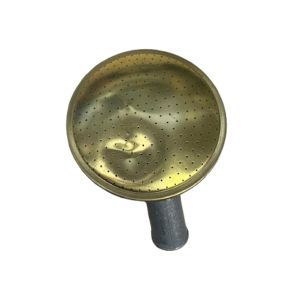 DESTOCKAGE : Pomme d'arrosoir petit débit GEKA métal léger, trous 0,7 mm et platine 80 mm