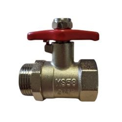 DESTOCKAGE : Clapet à bille mâle/femelle 3/4" pour lances d'arrosage Soft Rain, Vario et Sport Geka