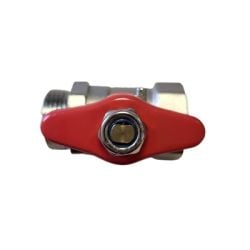 DESTOCKAGE : Clapet à bille mâle/femelle 3/4" pour lances d'arrosage Soft Rain, Vario et Sport Geka