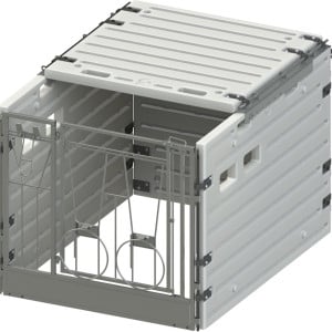 Support de toit Box à veaux modulaire avec tige Kerbl