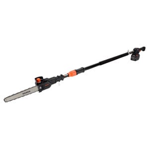 Elagueuse sur perche télescopique sans fil à batterie, 200 mm, 450-950 W, Bahco BCL108PS avec 2 batteries, chargeur