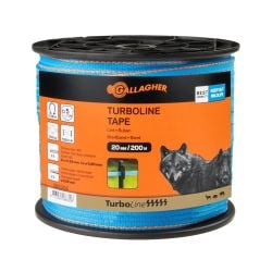Ruban TurboLine bleu, largeur 20 mm - longueur 200 m Gallagher