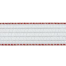 Ruban TurboStar 40 mm renforcé long. 200 m blanc Gallagher
