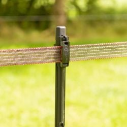 Ruban TurboStar 40 mm renforcé long. 200 m terra Gallagher