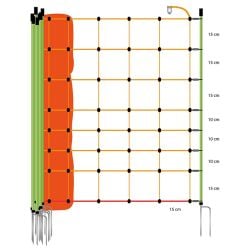 Filet moutons EuroNetz double pointe long. 50 m Gallagher