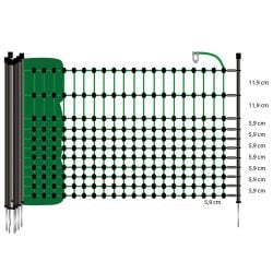 Filet lapins et animaux domestiques vert haut. 65 cm Gallagher