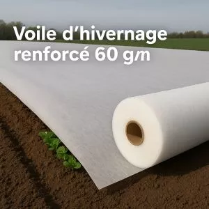 Voile d’hivernage renforcé 60 g/m² – LONODIS Largeur 4,70 m x 100 m
