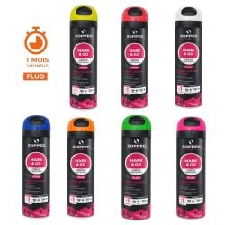 Bombe de peinture marquage temporaire Mark & Go 500 ml - 1 mois Soppec