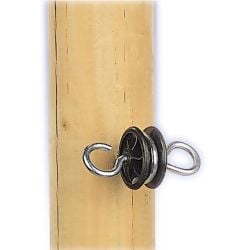 Isolateur d'ancrage pour piquets Bois par sachet de 4