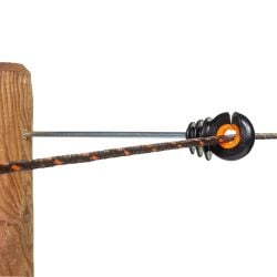 Isolateur à vis à distance XDI 18 cm pour piquets bois Gallagher