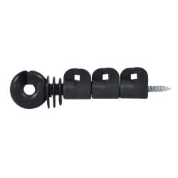 Isolateur pour clôture bi-conducteur