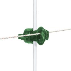 Isolateur à écrou vert diam. 8,5 - 13 mm Gallagher