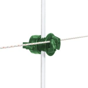 Isolateur à écrou vert diam. 8,5 - 13 mm Gallagher