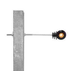 Isolateur à distance XDI pour piquets fer ou ciment (10 unités)