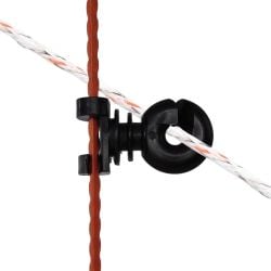 Isolateur réglable pour piquet fer ovale, sachet de 10