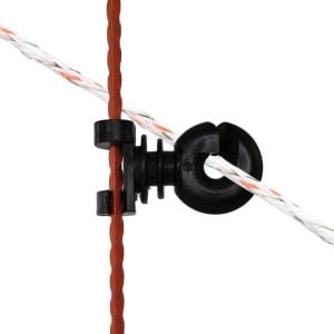 Isolateur réglable pour piquet fer ovale, sachet de 10