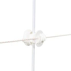 Isolateur à écrou blanc diam. 6 - 14 mm Gallagher (10 unités)