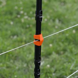 Clips fils pour piquets Line post Gallagher (20 unités)