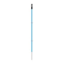 Piquet clôture électrique PVC bleu haut. 0,85 m + pointe 0,20 m Gallagher (10 unités)