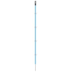 Piquet clôture électrique PVC bleu haut. 1,35 m + pointe 0,20 m Gallagher (10 unités)